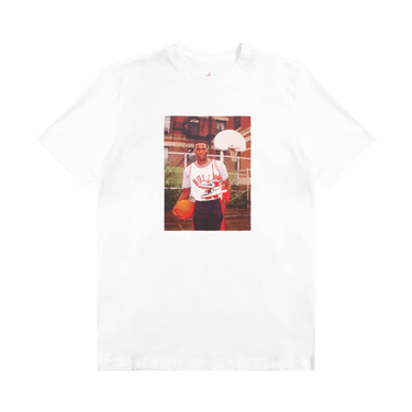 Air Jordan Brand Photo T-Shirt 'White/Black'