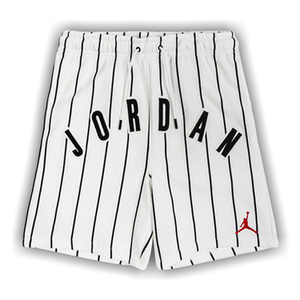 Air Jordan Brooklyn Fleece Striped Diamond Short 'Summit White/Off Black'