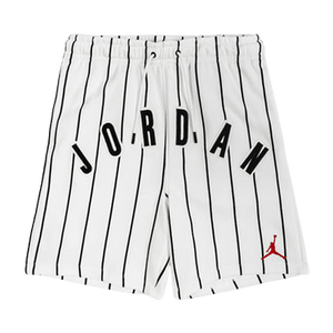 Air Jordan Brooklyn Fleece Striped Diamond Short 'Summit White/Off Black'