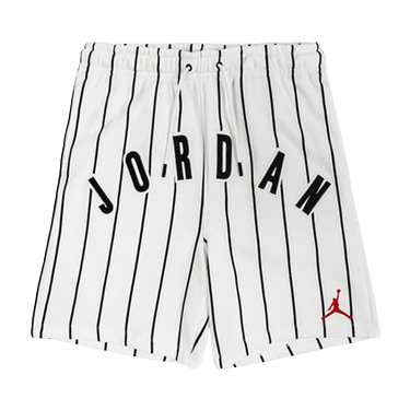 Air Jordan Brooklyn Fleece Striped Diamond Short 'Summit White/Off Black'