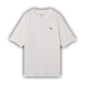 Air Jordan Sneaker Patch T-Shirt 'White/Varsity Red'