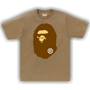 BAPE Big Ape Head Tee 'Beige'
