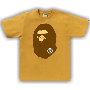 BAPE Big Ape Head Tee 'Yellow'