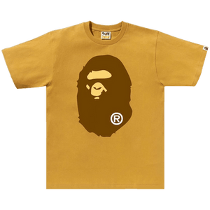 BAPE Big Ape Head Tee 'Yellow'