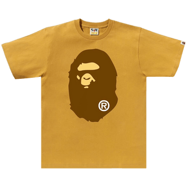 BAPE Big Ape Head Tee 'Yellow'