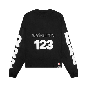 RIVINGTON roi Rebis Uso 123 Garden Long-Sleeve Tee 'Mechanic Black'