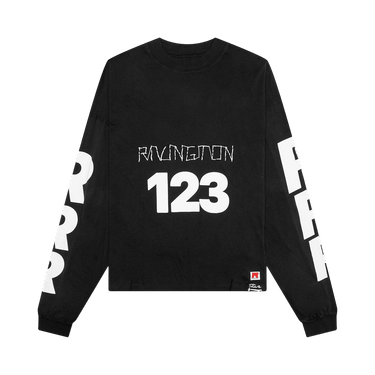 RIVINGTON roi Rebis Uso 123 Garden Long-Sleeve Tee 'Mechanic Black'