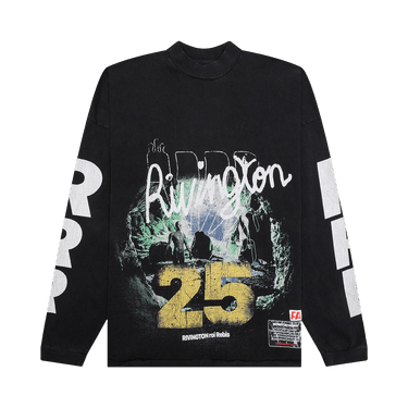 RIVINGTON roi Rebis Inner Chamber Long-Sleeve Tee 'Jet Black'
