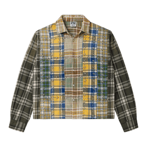 Vale Forever Earth Day Flannel 'Green/Patchwork'