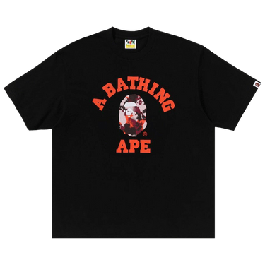 BAPE Map Camo College Relaxed Fit Tee 'Black'