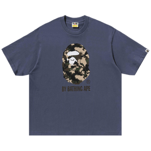 BAPE Map Camo By Bathing Ape Relaxed Fit Tee 'Charcoal'