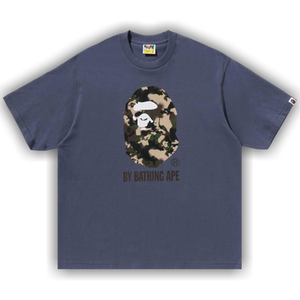 BAPE Map Camo By Bathing Ape Relaxed Fit Tee 'Charcoal'