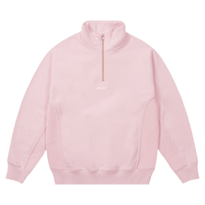Palace 1/4 Zip Wash Out Funnel 'Lush Flush'