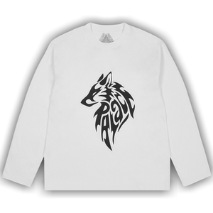 Palace Sketchy Lone Wolf Long-Sleeve 'White'