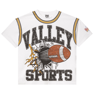 Vale Forever Classic Bling Tee 'White/Brown'