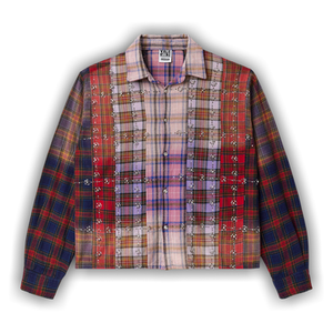 Vale Forever Summer Jam Flannel 'Red/Patchwork'