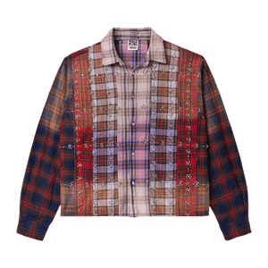 Vale Forever Summer Jam Flannel 'Red/Patchwork'