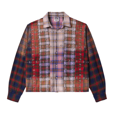 Vale Forever Summer Jam Flannel 'Red/Patchwork'