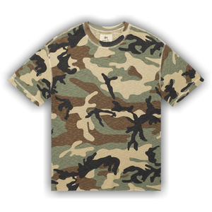Stussy Pigment Dyed Short-Sleeve Thermal 'Camo'