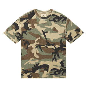 Stussy Pigment Dyed Short-Sleeve Thermal 'Camo'
