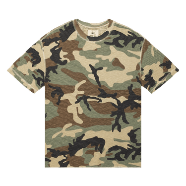Stussy Pigment Dyed Short-Sleeve Thermal 'Camo'