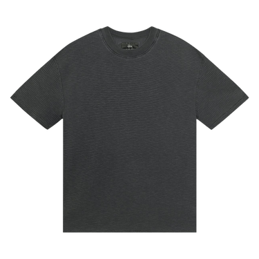 Stussy Pigment Dyed Short-Sleeve Thermal 'Faded Black'