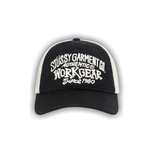 Stussy Low Profile Workgear Strapback 'Black'