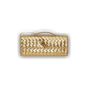 Bottega Veneta Andiamo Clutch 'Gold'