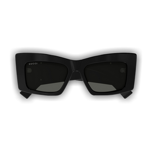 Gucci Butterfly Sunglasses 'Shiny Black'
