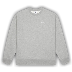 Nike Solo Swoosh Fleece Crewneck 'Grey'