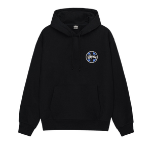 Stussy Cross Dot Hoodie 'Black'
