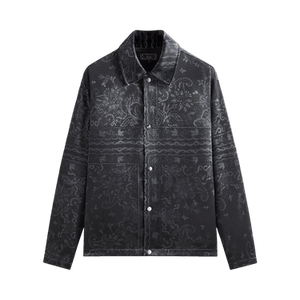 Kith Panelled Bandana Long-Sleeve Coaches Jacket 'Black'