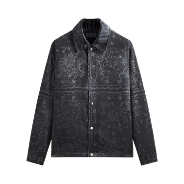 Kith Panelled Bandana Long-Sleeve Coaches Jacket 'Black'