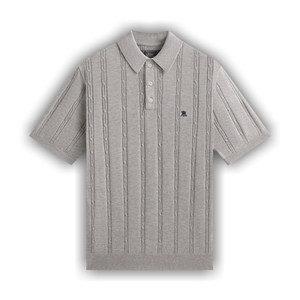 Kith Tilden Polo 'Light Heather Grey'