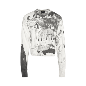 Enfants Riches Déprimés The Ballroom Dance Sweater 'White'