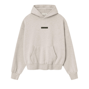 Fear of God Essentials Classic Hoodie 'Heather Stone'