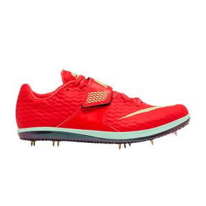 Nike High Jump Elite 'Bright Crimson Lime Blast'