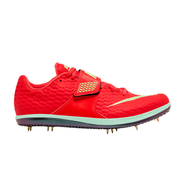Nike High Jump Elite 'Bright Crimson Lime Blast'