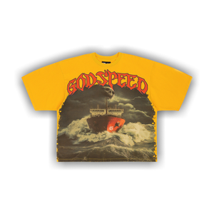 Godspeed Sea Sick T-Shirt 'Yellow'