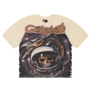 Godspeed Space Traveler T-Shirt 'Bone'