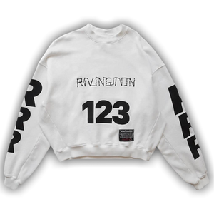 RIVINGTON roi Rebis Uso 123 CVA Crewneck 'Max White'