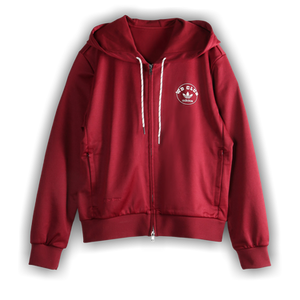 adidas x Wales Bonner Track Hoodie 'Collegiate Burgundy'