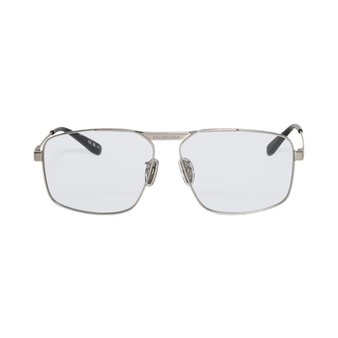 Balenciaga Rectangular Sunglasses 'Silver'