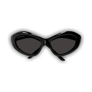 Balenciaga Shield Sunglasses 'Shiny Black'