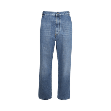 Bottega Veneta Rigid Denim Jeans 'Mid Blue'