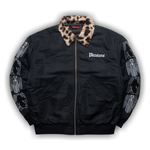 Pleasures Angel Demon Flight Jacket 'Black'