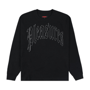 Pleasures Twitch Long-Sleeve Shirt 'Black'