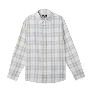 Stussy Beach Plaid Shirt 'Off White'
