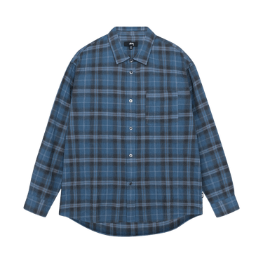 Stussy Beach Plaid Shirt 'Blue'