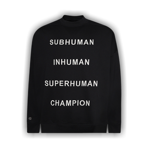 Rick Owens x Champion Jumbo Sweatshirt 'Black'